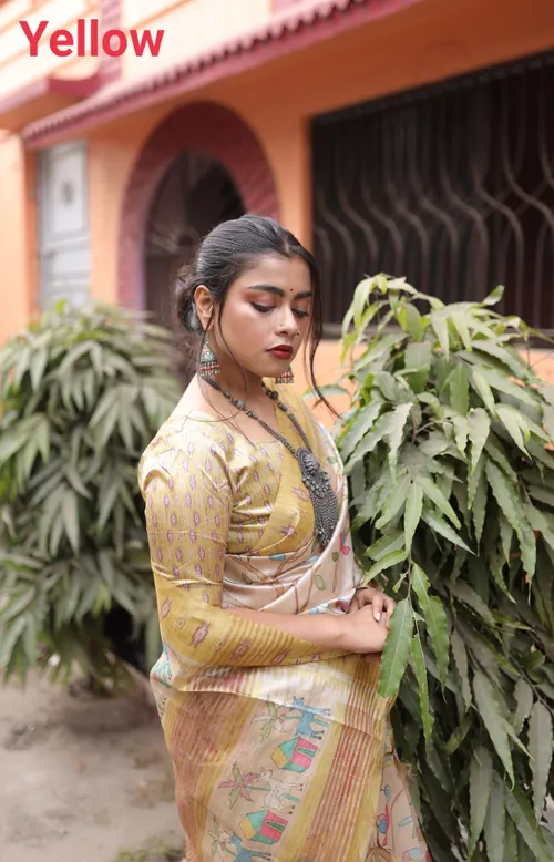Soft Tussar Silk Saree
